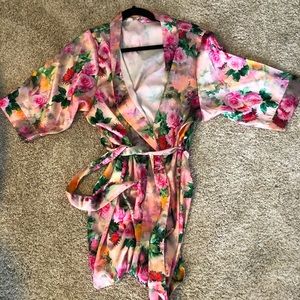 David’s bridal bridesmaids robe